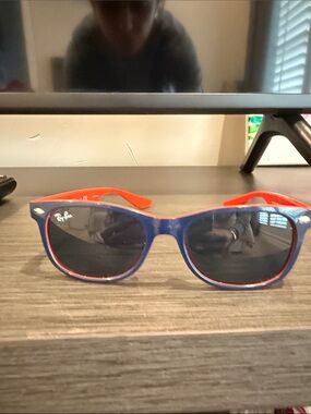 Ray-Ban Blue and Orange Sunglasses